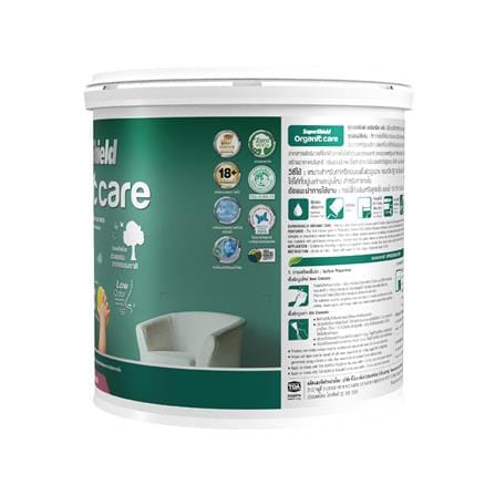 สีน้ำทาภายใน ชนิดเนียน TOA ORGANIC CARE BASE B 3.5 ลิตร_1