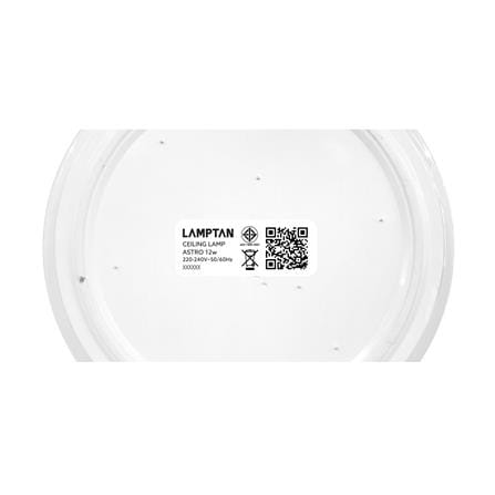 ไฟเพดาน LED LAMPTAN ASTRO 8 นิ้ว 12 วัตต์ DAYLIGHT สีขาว_7