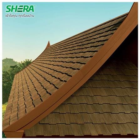 กระเบื้องหลังคา SHERA ซีดาร์เชค 35x20 ซม. สีเหลืองแซนเต้_2