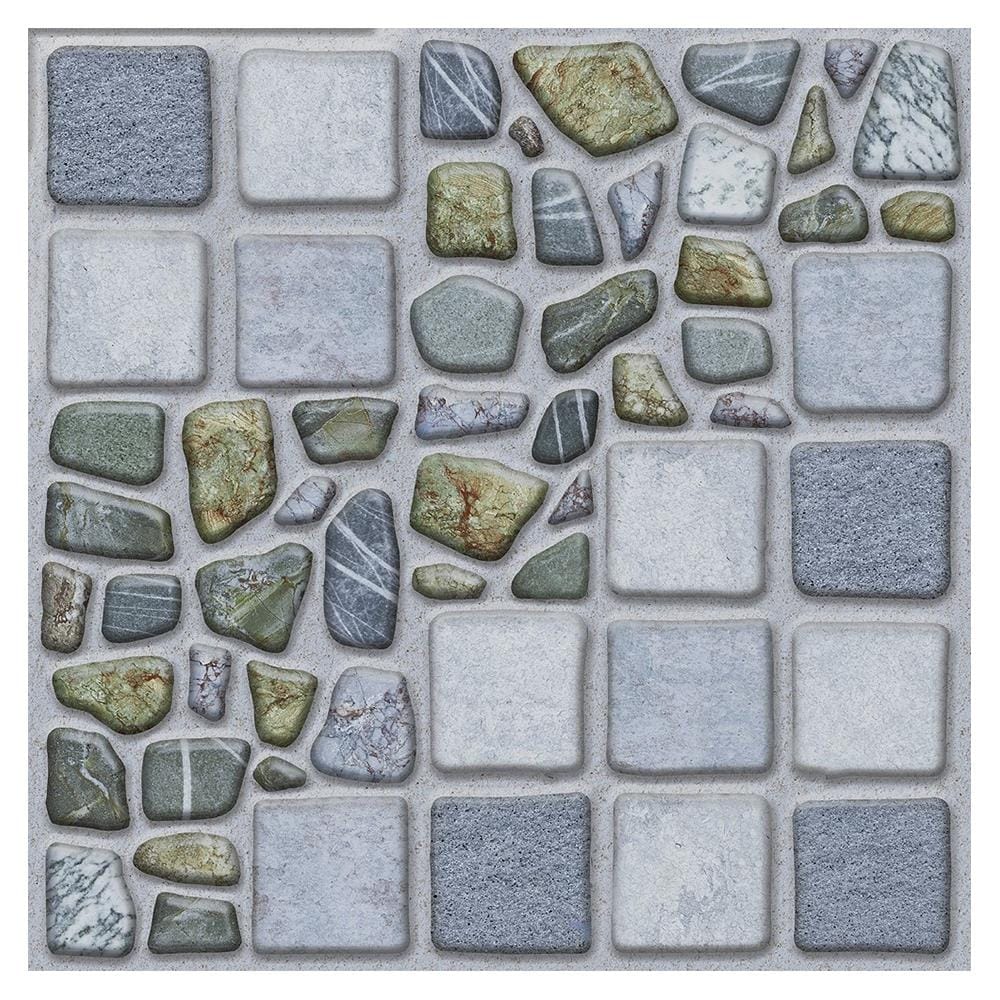 กระเบื้องพื้น 16x16 นิ้ว ภูผา อาร์ตา สโตน เทา PM 0.96M2