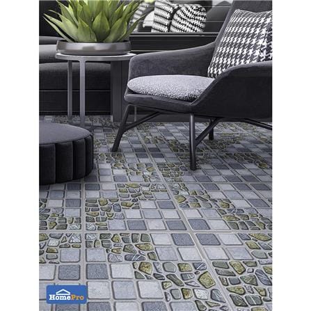 กระเบื้องพื้น 16x16 นิ้ว ภูผา อาร์ตา สโตน เทา PM 0.96M2_1