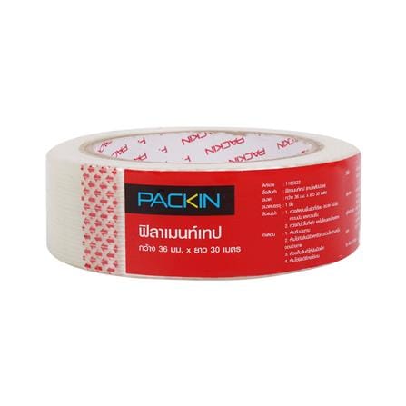 ฟิลาเมนท์เทป PACK IN (เทปใยสัปปะรด) 36 มม.X30 ม._2