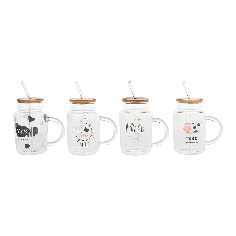 แก้วหู 500 มล. KECH MILK 4ชิ้น/ชุด