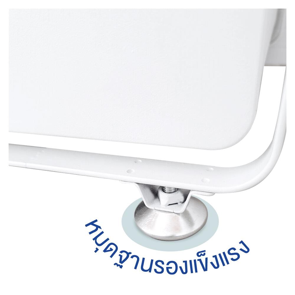 ชั้นวางของแบบลิ้นชัก 2 ชั้น HOMEST IC-008859 สีขาว
