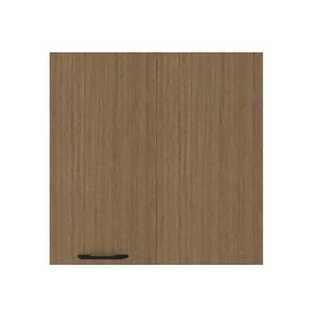 ตู้เข้ามุมขวา WPC PARAZZO ENZO มือจับดำ 80x80 ซม. สีช็อกโกแลต