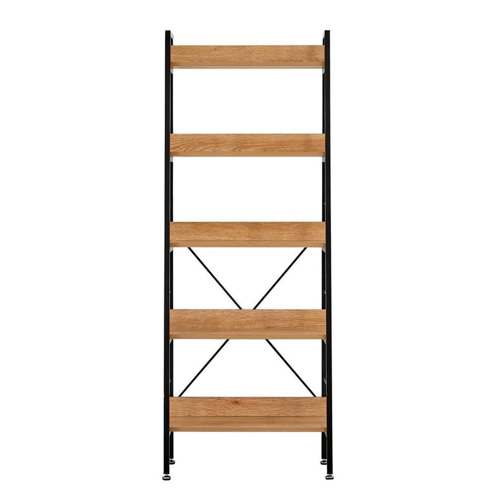 ชั้นวางของ 5 ชั้น FURDINI LADDER AD-LD5T สีน้ำตาล/ดำ