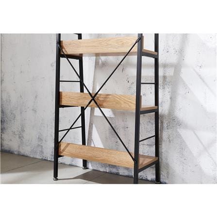 ชั้นวางของ 5 ชั้น FURDINI LADDER AD-LD5T สีน้ำตาล/ดำ_6