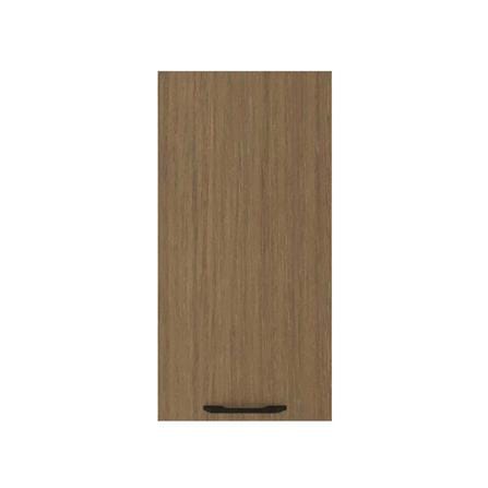 ตู้แขวนเดี่ยว WPC PARAZZO ENZO มือจับดำ 40x80 ซม. สีช็อกโกแลต