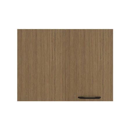 ตู้เข้ามุมซ้าย WPC PARAZZO ENZO มือจับดำ 80x60 ซม. สีช็อกโกแลต
