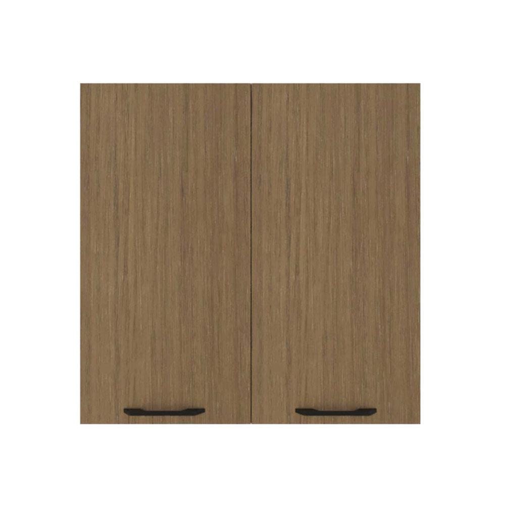 ตู้แขวนคู่ WPC PARAZZO ENZO มือจับดำ 80x80 ซม. สีช็อกโกแลต
