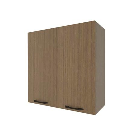 ตู้แขวนคู่ WPC PARAZZO ENZO มือจับดำ 80x80 ซม. สีช็อกโกแลต_1