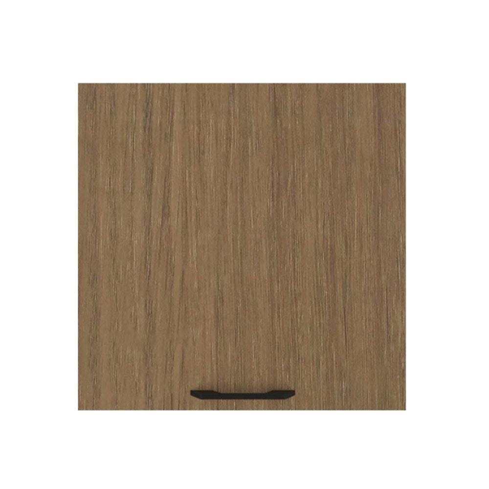 ตู้แขวนเดี่ยว WPC PARAZZO ENZO มือจับดำ 60x40 ซม. สีช็อกโกแลต