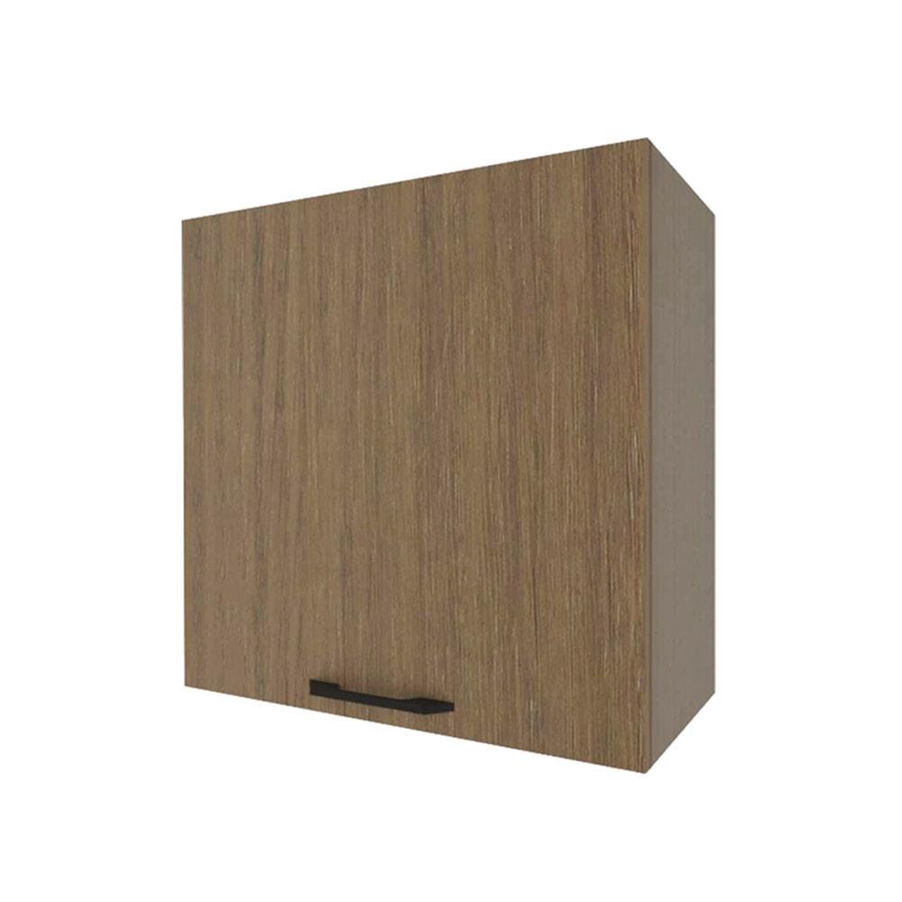 ตู้แขวนเดี่ยว WPC PARAZZO ENZO มือจับดำ 60x40 ซม. สีช็อกโกแลต