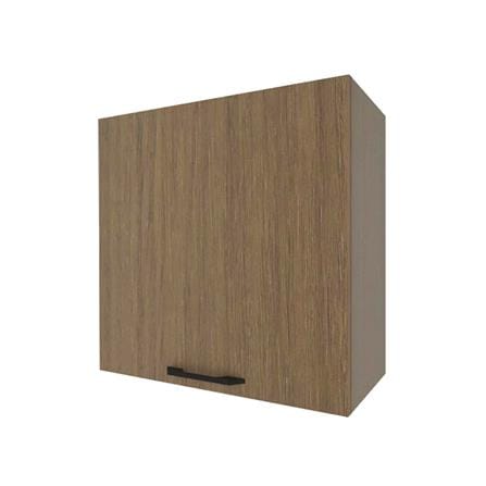ตู้แขวนเดี่ยว WPC PARAZZO ENZO มือจับดำ 60x40 ซม. สีช็อกโกแลต_1