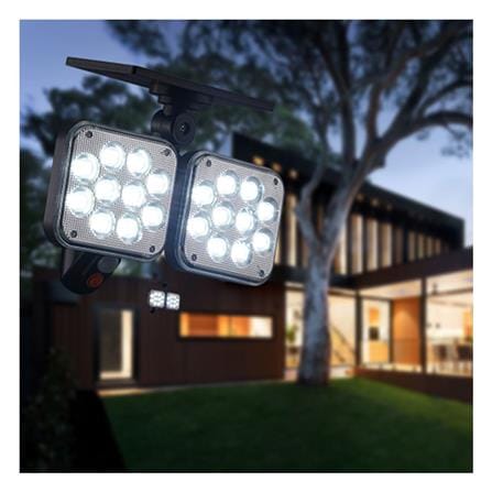 ไฟผนังภายนอก SOLAR CARINI 226131209 24 วัตต์ DAYLIGHT สีดำ_5