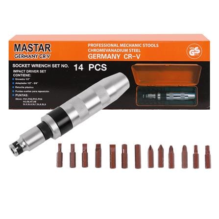 ชุดไขควง MASTAR TOOLS 14 ชิ้น/ชุด_0