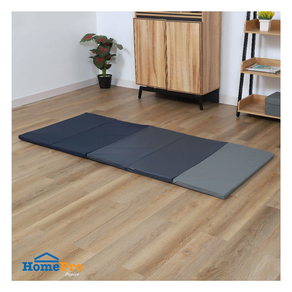 ที่นอนปิกนิก 5 พับ HOME LIVING STYLE LAP 80x180 ซม. สี GREY-NAVY