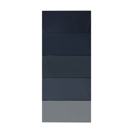 ที่นอนปิกนิก 5 พับ HOME LIVING STYLE LAP 80x180 ซม. สี GREY-NAVY_1