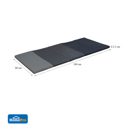 ที่นอนปิกนิก 5 พับ HOME LIVING STYLE LAP 80x180 ซม. สี GREY-NAVY_15