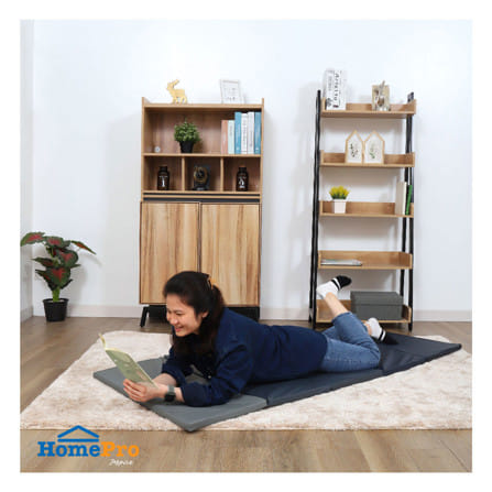 ที่นอนปิกนิก 5 พับ HOME LIVING STYLE LAP 80x180 ซม. สี GREY-NAVY_11