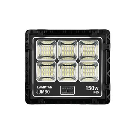 สปอตไลท์ SOLAR LAMPTAN JUMBO 150 วัตต์ DAYLIGHT สีดำ_1
