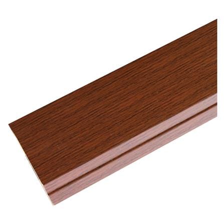 บัวพื้น PS CROBERN JC879-7401 9.5X300X1.2 ซม. สี RED WOOD