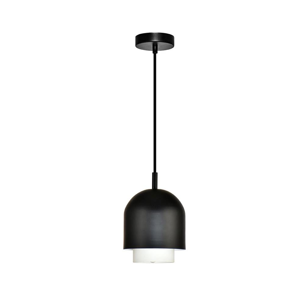 ไฟช่อ CARINI MODERN PH2148 แก้ว/โลหะ สีดำ/ขาว 1 หัว
