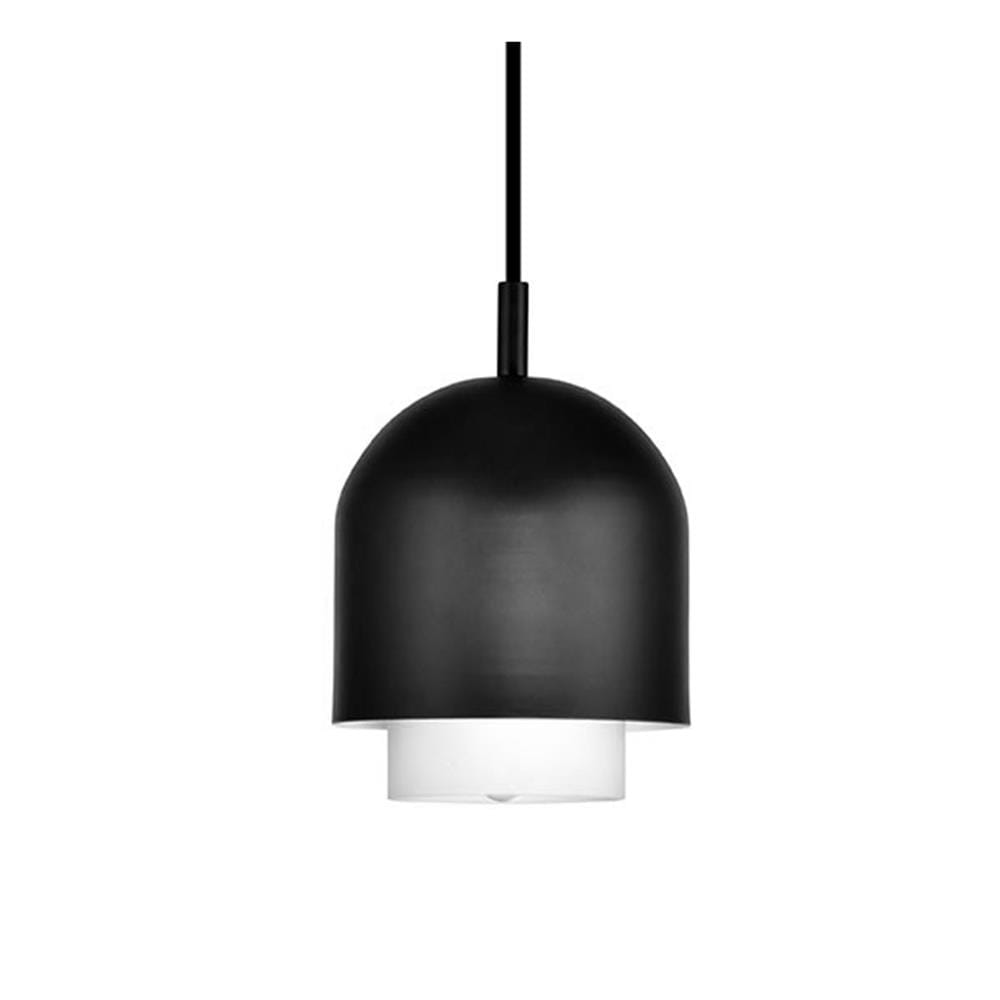 ไฟช่อ CARINI MODERN PH2148 แก้ว/โลหะ สีดำ/ขาว 1 หัว