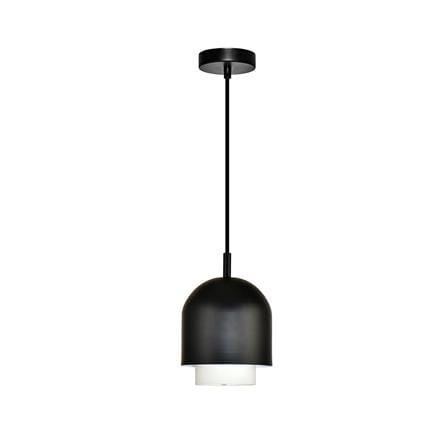 ไฟช่อ CARINI MODERN PH2148 แก้ว/โลหะ สีดำ/ขาว 1 หัว_0