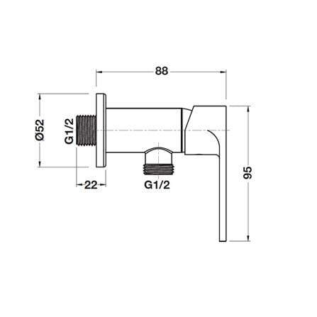 วาล์วฝักบัว HAFELE 485.61.054_1