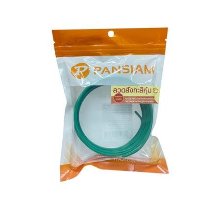 ลวดหุ้มพีวีซี PANSIAM เบอร์ 16 WPVC-1616 สีเขียว 10 ม._1