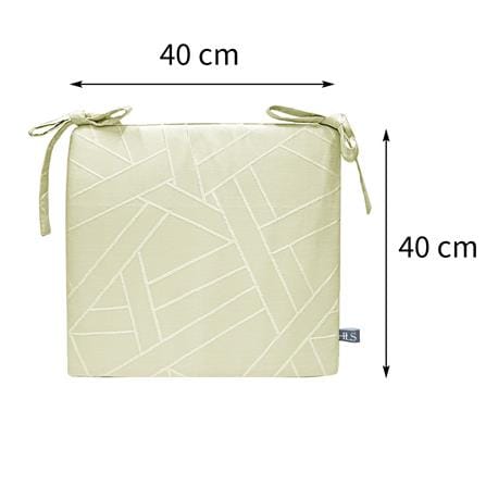 เบาะรองนั่ง HOME LIVING STYLE HAZA 16x16 นิ้ว สีครีม_5