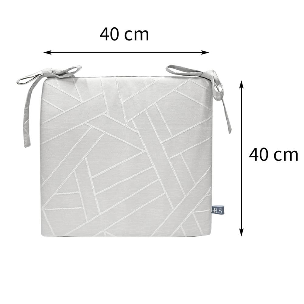 เบาะรองนั่ง HOME LIVING STYLE HAZA 16x16 นิ้ว สีเทา