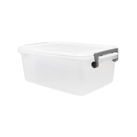 กล่องเก็บของ STACKO AZ 17 ลิตร 46.9x32.2x18.1 ซม. สีขาวขุ่น