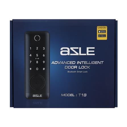 กลอนดิจิตอล AZLE T1B สีดำ_3
