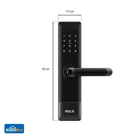 กลอนดิจิตอล AZLE H2B สีดำ_6