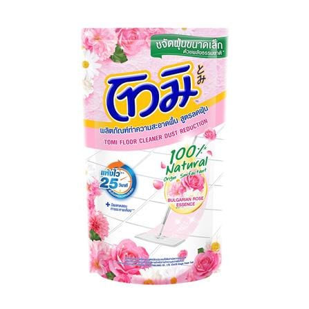 รีฟิลน้ำยาถูพื้น TOMI สูตรลดฝุ่น 550 มล. BULGARIAN ROSE_0