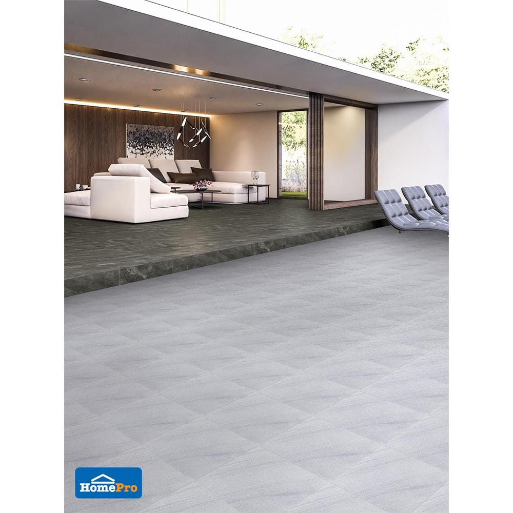 กระเบื้องพื้น 12x12 นิ้ว TARA กาลาด สโตน เทา A