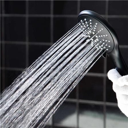 ชุดฝักบัวสายอ่อน 3 ระดับ RASLAND SHOWER-BLACK สีดำ_6
