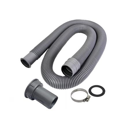 FLEXIBLE WASTE PIPE+CLAMP PARNO AC04 1.5M GREFLEXIBLE WASTE PIPE+CLAMP PARNO AC04 1.5M GRE...