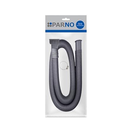 ท่อย่น+แคลมป์รัด PARNO AC04 1.5 ม. สีเทา_3