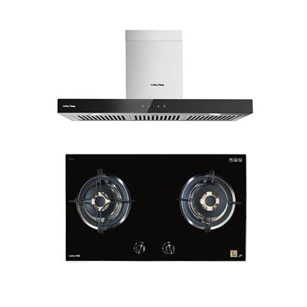 เตาฝัง+เครื่องดูดควัน LUCKY FLAME LGS972+RG971T_0