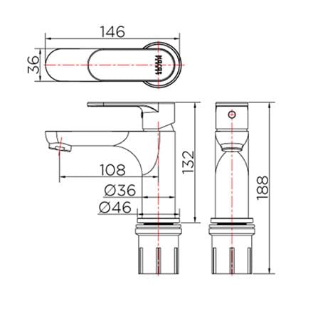 ก๊อกอ่างล้างหน้าผสม KARAT FAUCET KF-58-620-50_1