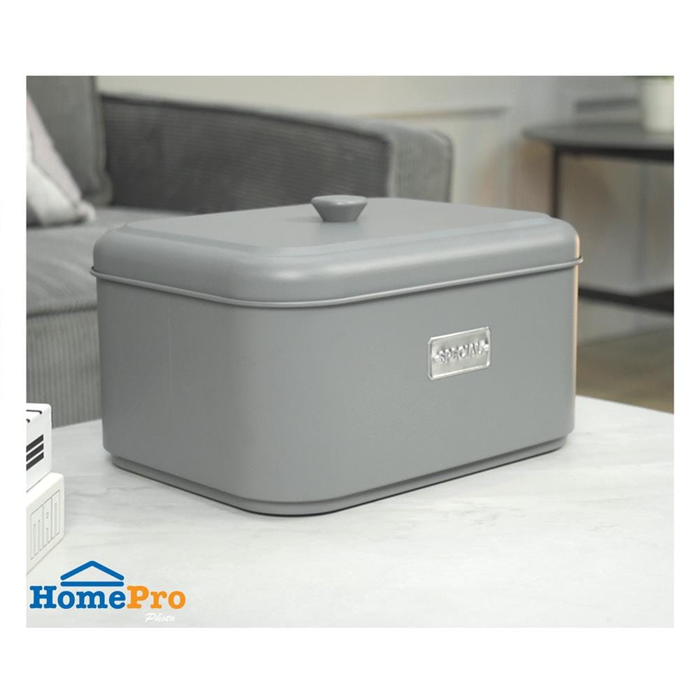 กล่องสี่เหลี่ยม KECH SPECIAL BOX 30.5x23x15.8 ซม. สีเทา