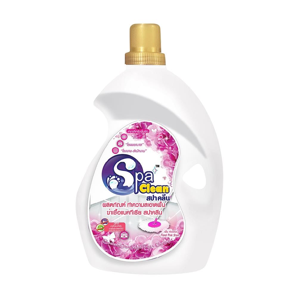 น้ำยาทำความสะอาดพื้นผิวทั่วไป SPACLEAN 3,500 มล. ฟลอรัลพิ้งค์