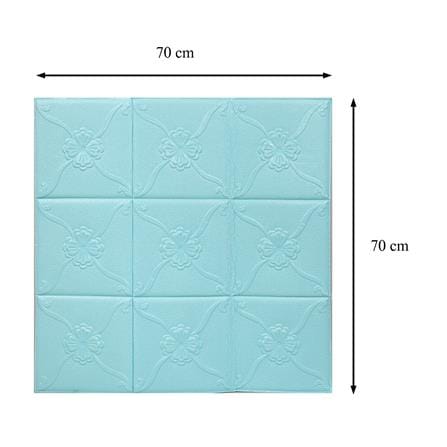 สติกเกอร์โฟม STIXMATE RS012-8 70X70 ซม. สีฟ้า_5