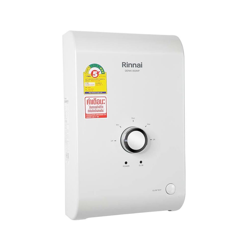 เครื่องทำน้ำร้อน RINNAI DENKI 850MP 8500 วัตต์ สีขาว