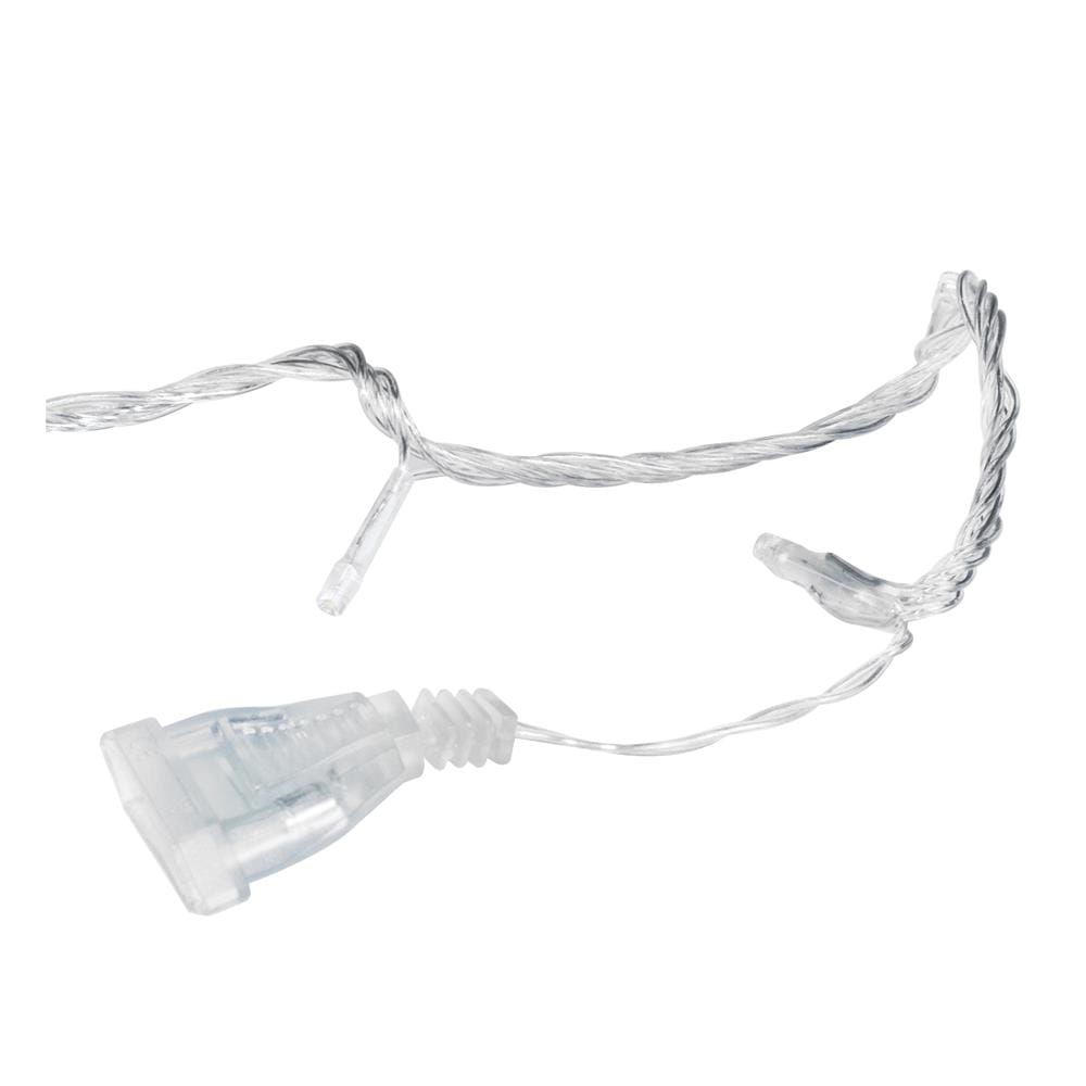 ไฟกะพริบ LED CARINI สายขาวใส 10 เมตร WARM WHITE