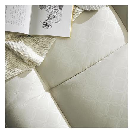 แผ่นรองนอน 6 ฟุต LOTUS AYAME CREAM_3