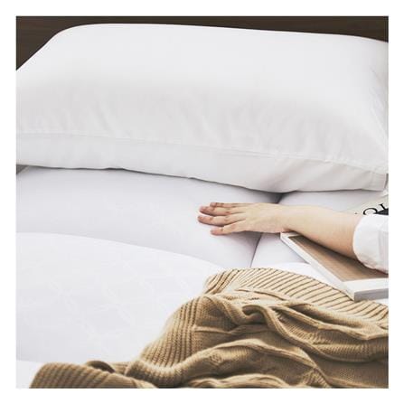 แผ่นรองนอน 3 ฟุต LOTUS AYAME WHITE_2